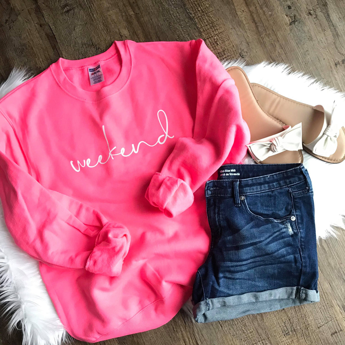 Weekend Sweatshirt – Rachel Rene Designs