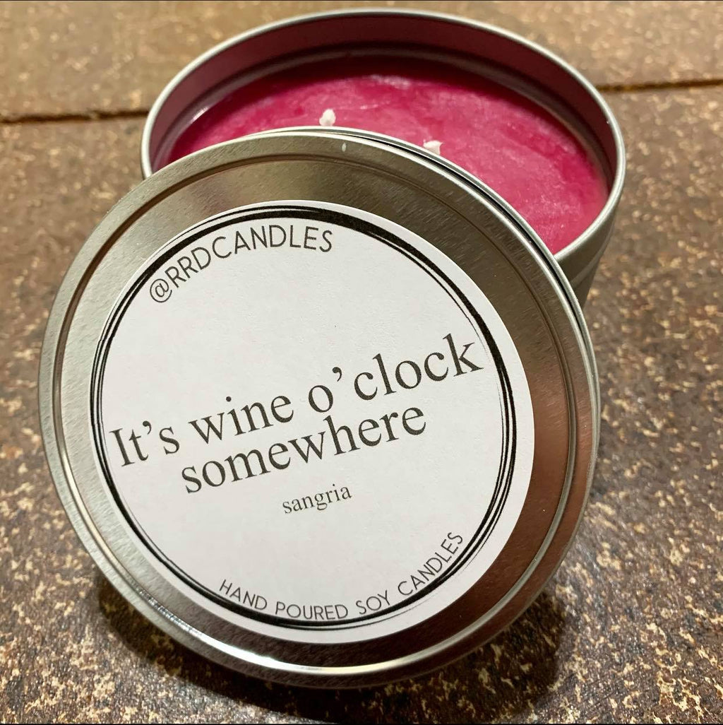 It's Wine O'clock Somewhere