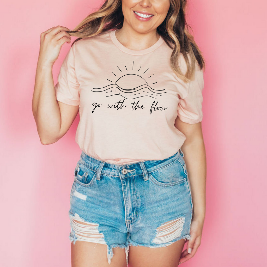 Go With The Flow Tee