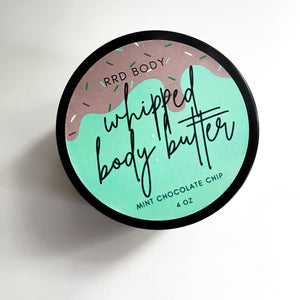 Mint Chocolate Chip Whipped Body Butter