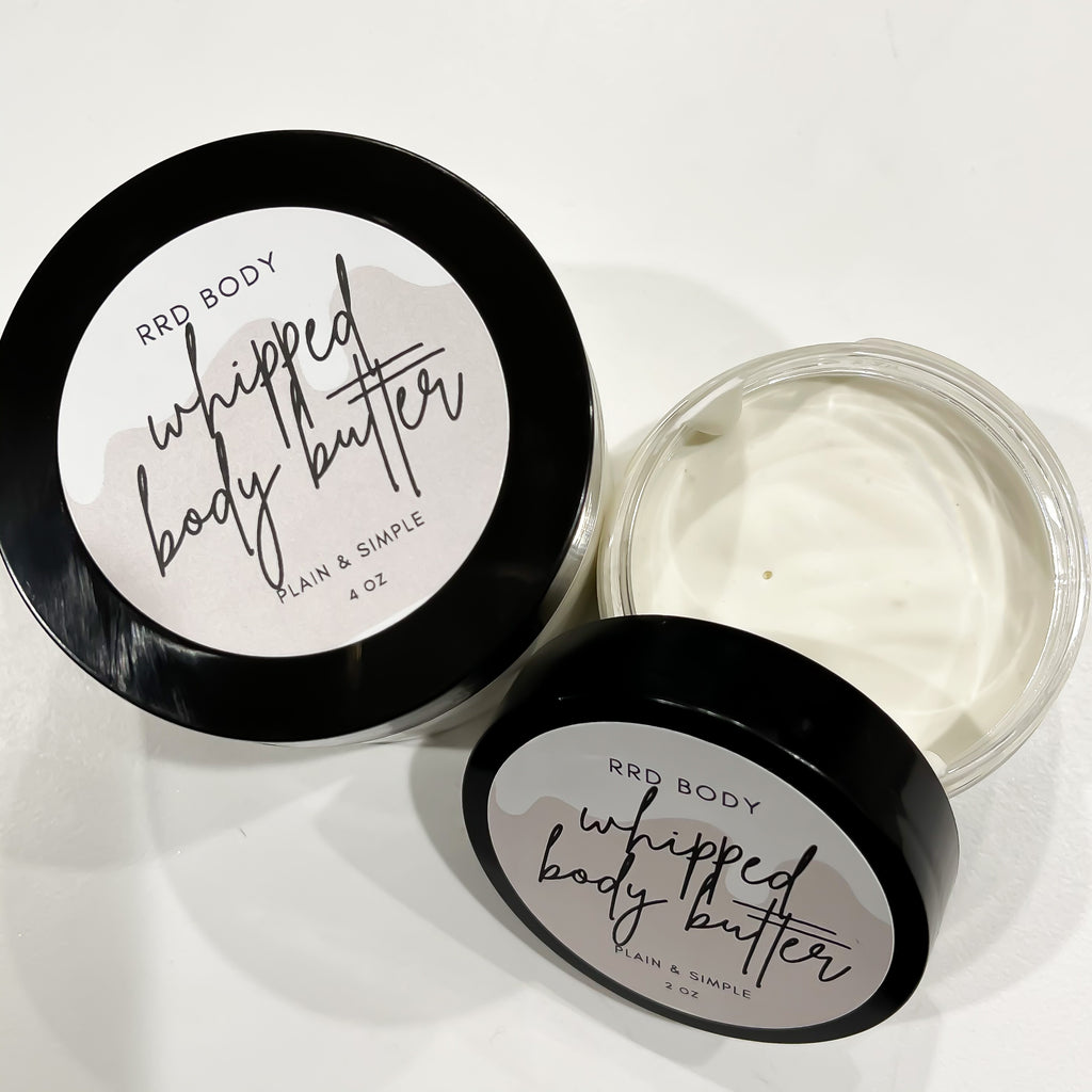 Plain & Simple Whipped Body Butter